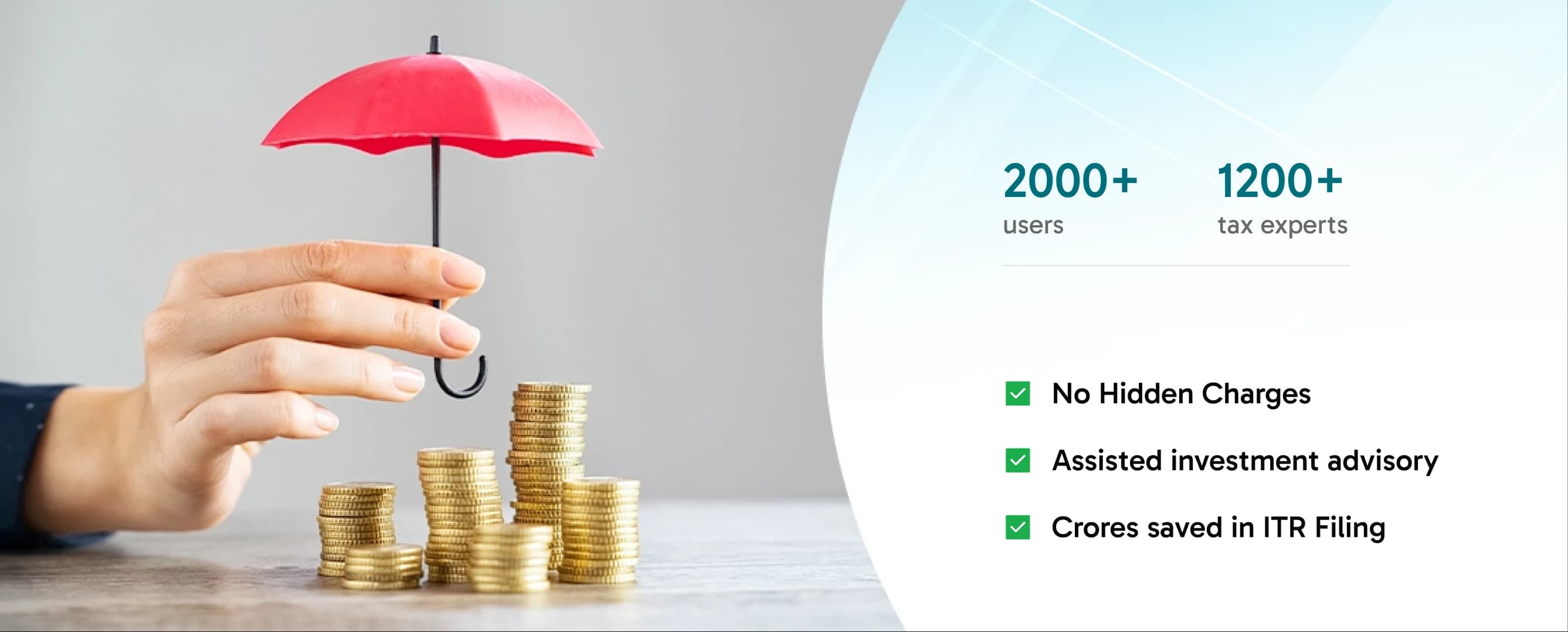 ZeroDigits financial advisory app interface